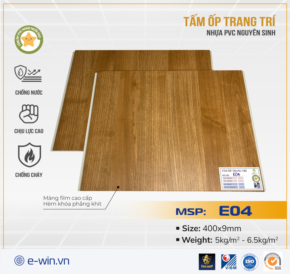 TẤM ỐP NANO EWIN E04