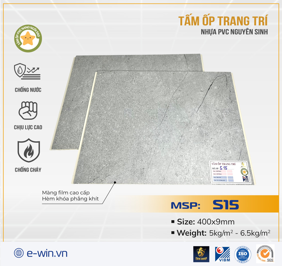 Tấm ốp Nano Ngôi sao S15