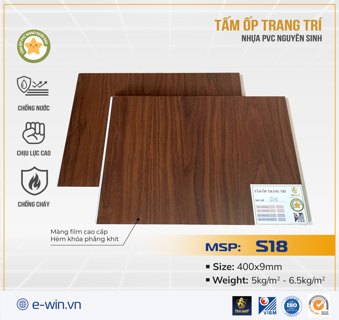 Tấm ốp Nano Ngôi sao S18