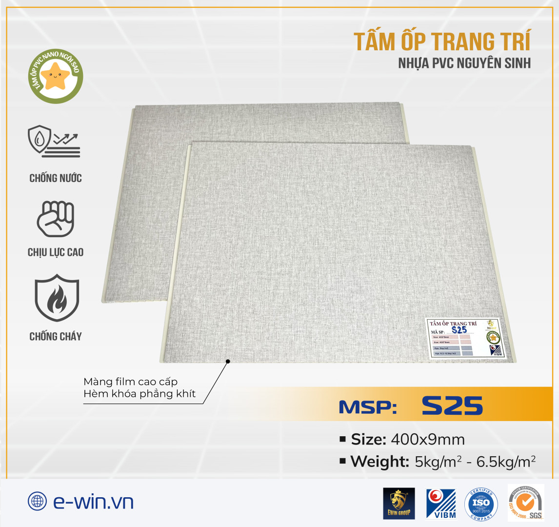 Tấm ốp Nano Ngôi sao S25