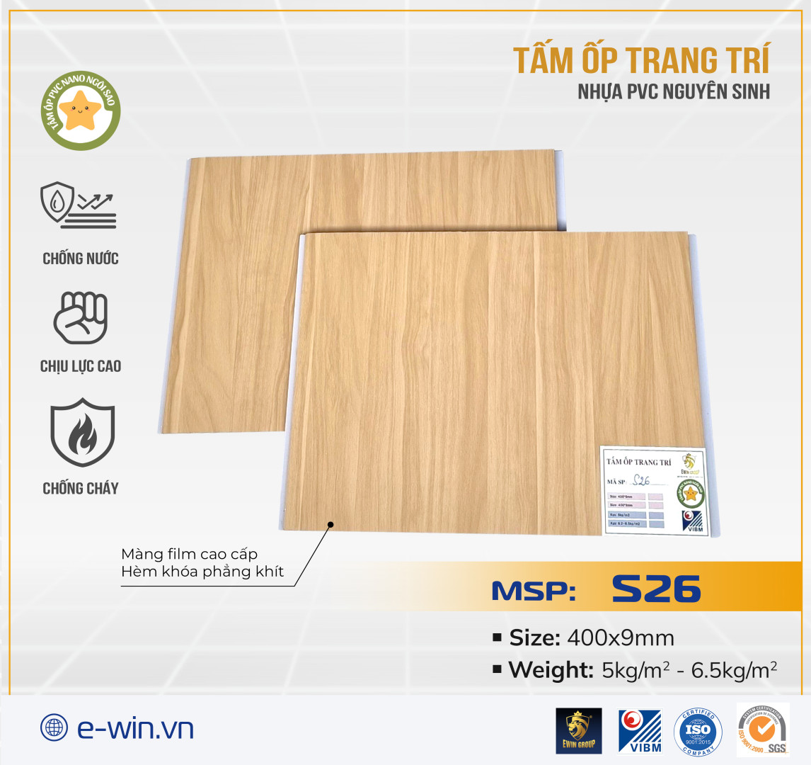 Tấm ốp Nano Ngôi sao S26