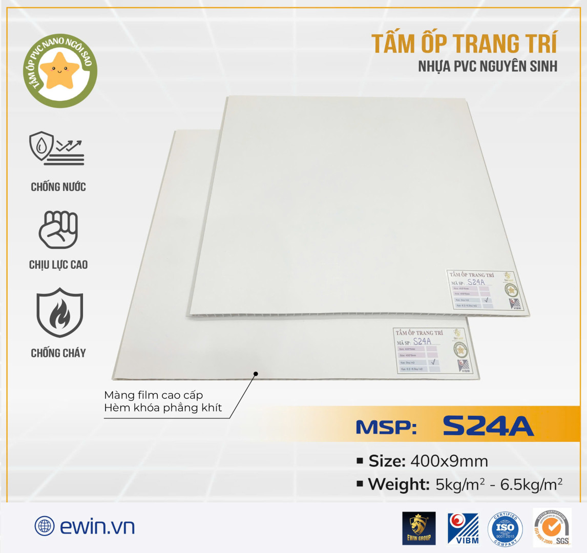 Tấm ốp Nano Ngôi sao S24A