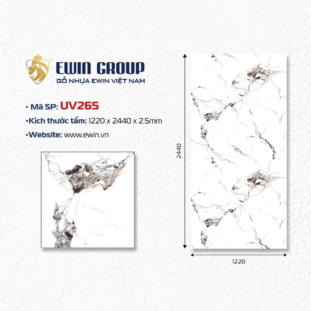 UV265 Marble vân đá