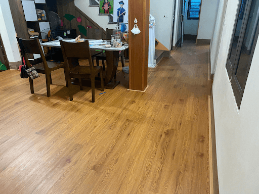 Công trình thực tế sử dụng mã sàn King-floor màu KF04