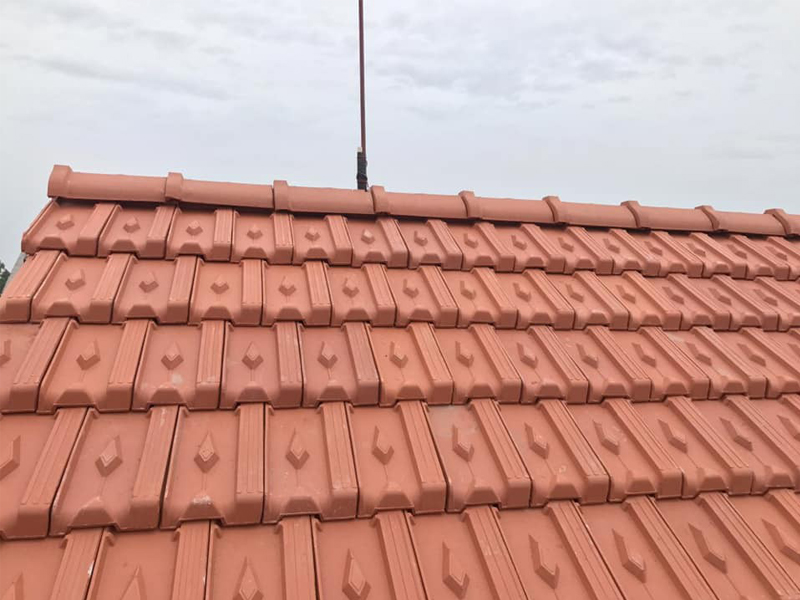 Ngói đất nung truyền thống