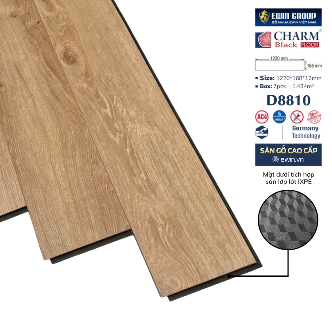 Sàn Gỗ Charm D8810