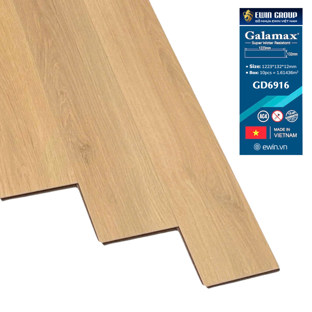 Sàn gỗ Galamax 12mm GD6916